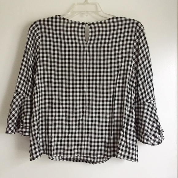 Studio Gingham Blouse - Picture 3 of 7